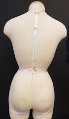 HONEY HARNESS FULL BODY - WHITE Sexy Harness Strappy BodyHarness Lingerie ADARABYCAROLB Intimates 